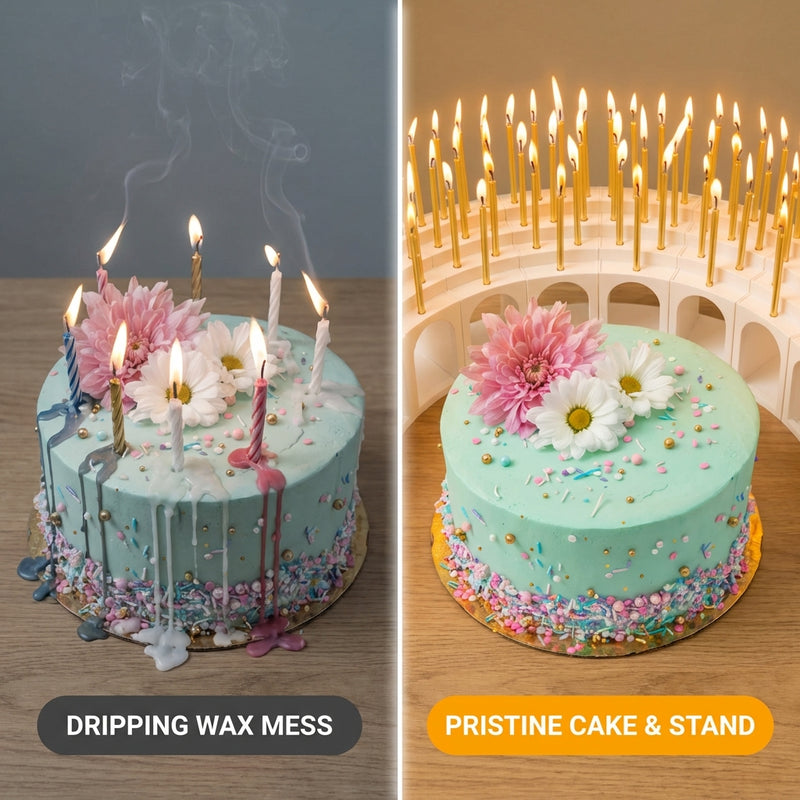 Never Ruin Another Expensive Cake With Dripping Wax