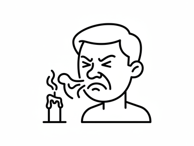 Smelling That Burnt, Acrid Wax Odor