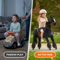 Mechanical riding horse Ponnie Ebony M