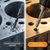 Alden 8440P Grabit® Pro Broken Bolt & Damaged Screw Extractor 4 Piece Kit