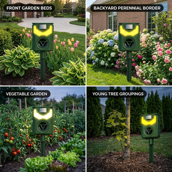 Where To Use The Smart Animal Repeller 5